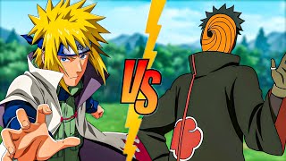 Minato Namikaze vs Tobi Fight  Naruto x Boruto Ultimate Ninja Storm Connections [upl. by Naraa]