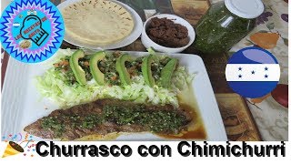 Churrasco con Chimichurri  Las Recetas de Anita [upl. by Gudrin]