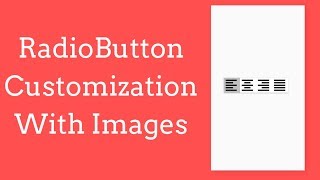 custom radio button android with images [upl. by Sihtnyc]