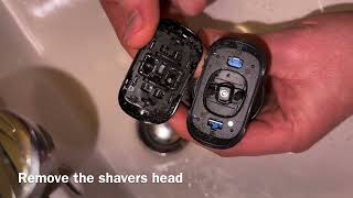 How to clean your Braun Series 5 wet und dry  5031s Electric Shaver brush cleaning DIY [upl. by Melborn]