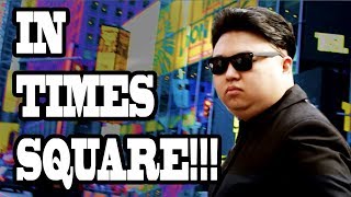 Fake Kim Jong Un Pranks New York City Times Square 10 Hours of Walking  Part 3 [upl. by Savadove]