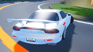 RX7 Drift Otsuki  Midnight Racing Tokyo Roblox [upl. by Cahn]