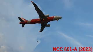 4K AirAsia A320 CEO Landing at KLIA PKAZF [upl. by Yvette544]