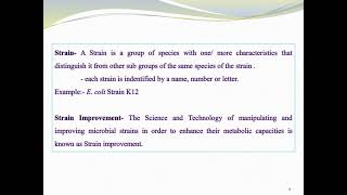 Industrial application of fungal genetics and strain improvement [upl. by Liuka]