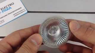 OSRAM 44865 WFL DECOSTAR 51S 35W GU53 12V обзор галогенной лампы [upl. by Dib]