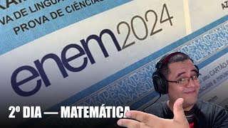 🔴 LIVE  ENEM 2024  2º dia — Prova de Matemática  Gabarito extraoficial [upl. by Erual348]