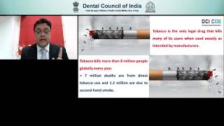 DCI Webinar 20  Tobacco Cessation and Dentistry [upl. by Rolf858]