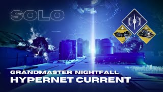 Solo Grandmaster Nightfall quotHypernet Currentquot with Salvations Grip  Stasis Warlock  Destiny 2 [upl. by Whitson]