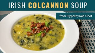 Irish Colcannon Soup  Glutenfree Dairyfree [upl. by Vedi]