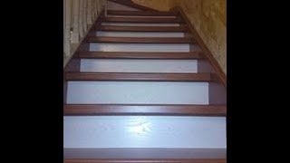 QuickStep stair treads risers and stringers and wwwBargainFlooringie [upl. by Reiniar458]