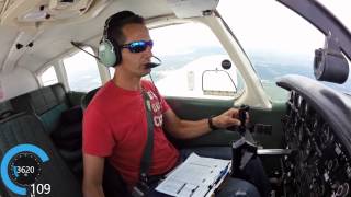 Pilot license journey First Solo Cross Country Part 1 [upl. by Lowney]