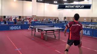 Li Tianyu vs Zhang Xiang Jing Open Singles QF [upl. by Federica]