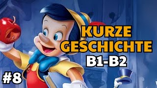 Gieriger Pinocchio  B1B2 Deutsche Geschichten [upl. by Yrekcaz]