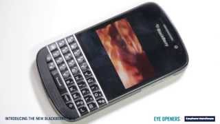 BlackBerry Q10 smartphone  Full Review All Specs and Features [upl. by Anavi]