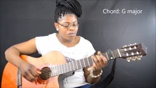 Oliver Mtukudzi  todii tutorial part3amp4 by CamGuitar [upl. by Cini]