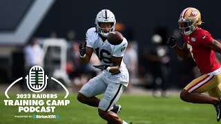 Reactions and Standouts From Day 1 of Raiders49ers Joint Practices  2023 Training Camp  NFL [upl. by Senn]