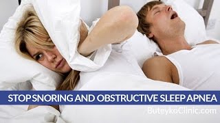 Stop Snoring and Obstructive Sleep Apnea [upl. by Sirraf909]