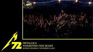 Metallica Wherever I May Roam Detroit MI  November 12 2023 [upl. by Ocer303]