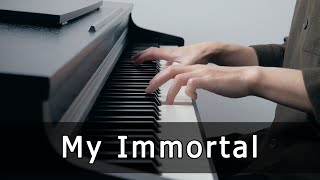 Evanescence  My Immortal Piano Cover by Riyandi Kusuma [upl. by Ramsa]