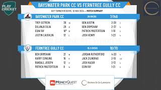 Bayswater Park CC v Ferntree Gully CC [upl. by Adok]