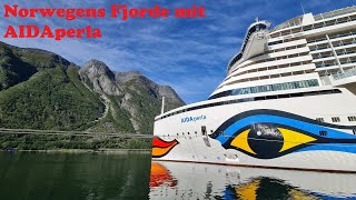 Norwegens Fjorde mit AIDAperla [upl. by Aihsekan]