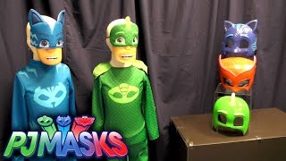 PJ Masks Toy Showcase  Outfits amp Masks [upl. by Fulton]