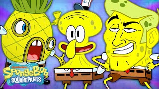 SpongeBobs CRAZIEST Transformations  30 Minute Compilation  SpongeBob [upl. by Anyahs]