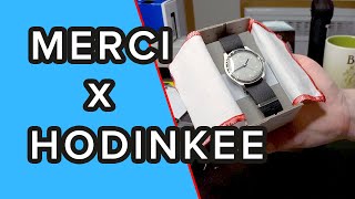 Merci x Hodinkee Unboxing Video [upl. by Joannes]