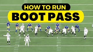 How To Run The Play Action Boot Pass [upl. by Notslah]