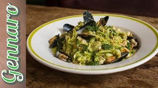 Seafood Pasta amp Almond Pesto  Gennaro Contaldo [upl. by Annazor]