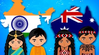 Explore The Most Multicultural Countries In The World  Geography Songs For Kids  KLT Geography [upl. by Omolhs752]