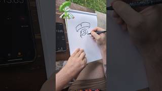 Trying to draw the Pokémon Lombre in 30 seconds [upl. by Kihtrak]