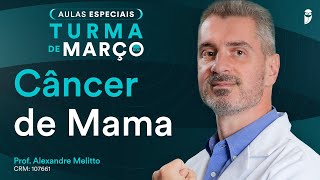 Câncer de Mama  Aula de Ginecologia do Curso Extensivo Residência Médica [upl. by Colpin]