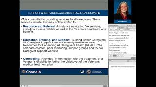 Comprehensive assistance for family caregivers of Veterans [upl. by Adnilim]