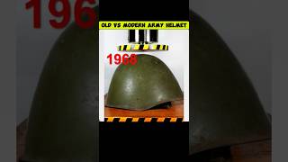 OLD VS MODERN ARMY HELMET hydrulicpress helmet army [upl. by Irrot]