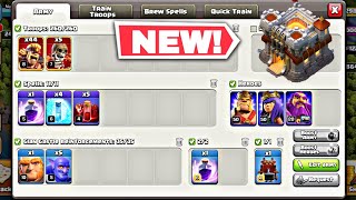 TRY THIS SUPER ARMY FOR FARMING AND WAR ATTACK  TH11 SUPER BARBARIAN ATTACK STRATEGY [upl. by Nosam]