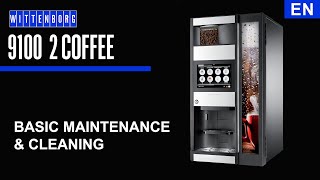 Wittenborg 9100 2 Coffee  Basic Maintenance amp Cleaning [upl. by Ttnerb540]