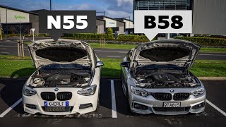 BMW 440i vs M135i  B58 vs N55 Whats the Difference [upl. by Werna]