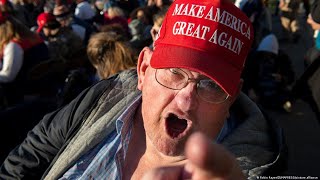 AGGRESSIVE MAGAs intimidate voters and SCREAMS at them [upl. by Gebhardt]