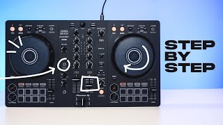 Getting Started With The DDJ FLX4  Beginner DJ Tutorial [upl. by Acinonrev]