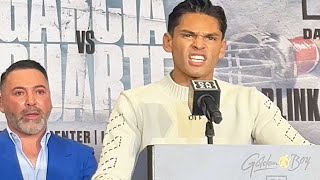 Ryan Garcia GETS PISSED amp ACCUSES De La Hoya amp Hopkins of TRYING TO GET HIM BEAT by Oscar Duarte [upl. by Sadoc]