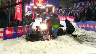 Snowmobile Crash 2014Ski Doo Motorschlitten CrashHAPPY END [upl. by Eem]