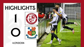 Woking 10 Wealdstone  Match Highlights [upl. by Natsyrt]