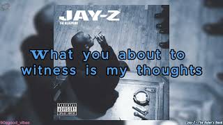 JayZ  The Rulers Back HQ Lyrics jayz [upl. by Aires]