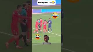 Must watch a confused referee shorts subscribe football [upl. by Hekker400]