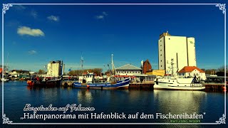 Burgstaaken auf Fehmarn Hafenpanorama mit Hafenblick auf dem Fischereihafenquot KurzVideoVersion [upl. by Jackson656]