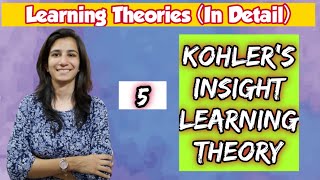 Insight Learning Theory by Kohler  BEd  MEd  UGC NET Education  Inculcate Learning  Ravina [upl. by Olemrac367]