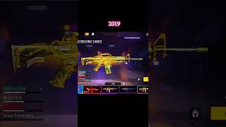 2024❌ 2019 ✅ gun skin freefire tamilyoutuber shorts [upl. by Merrick]