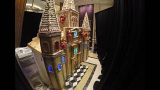 Miracle on Fulton Street 2016  Gingerbread display [upl. by Bertolde782]