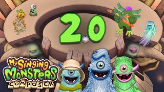 My Singing Monsters Composer  Version 20 Update Showcase [upl. by Romney]